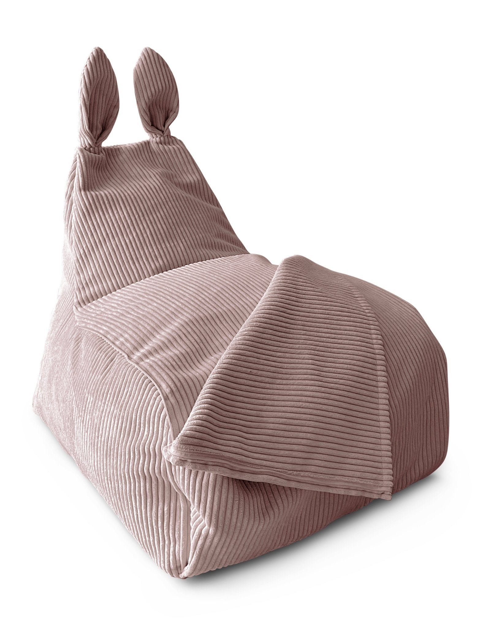 BUNNY L Bean Bag, Corduroy, Dark Grey - Scandinavian Stories by Marton