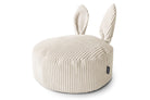 BUNNY Pouf Bean Bag, Corduroy, Cream - Scandinavian Stories by Marton