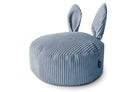 BUNNY Pouf Bean Bag, Corduroy, Dark Brown - Scandinavian Stories by Marton