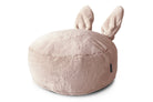 BUNNY Pouf Bean Bag, Fur Beige - Scandinavian Stories by Marton