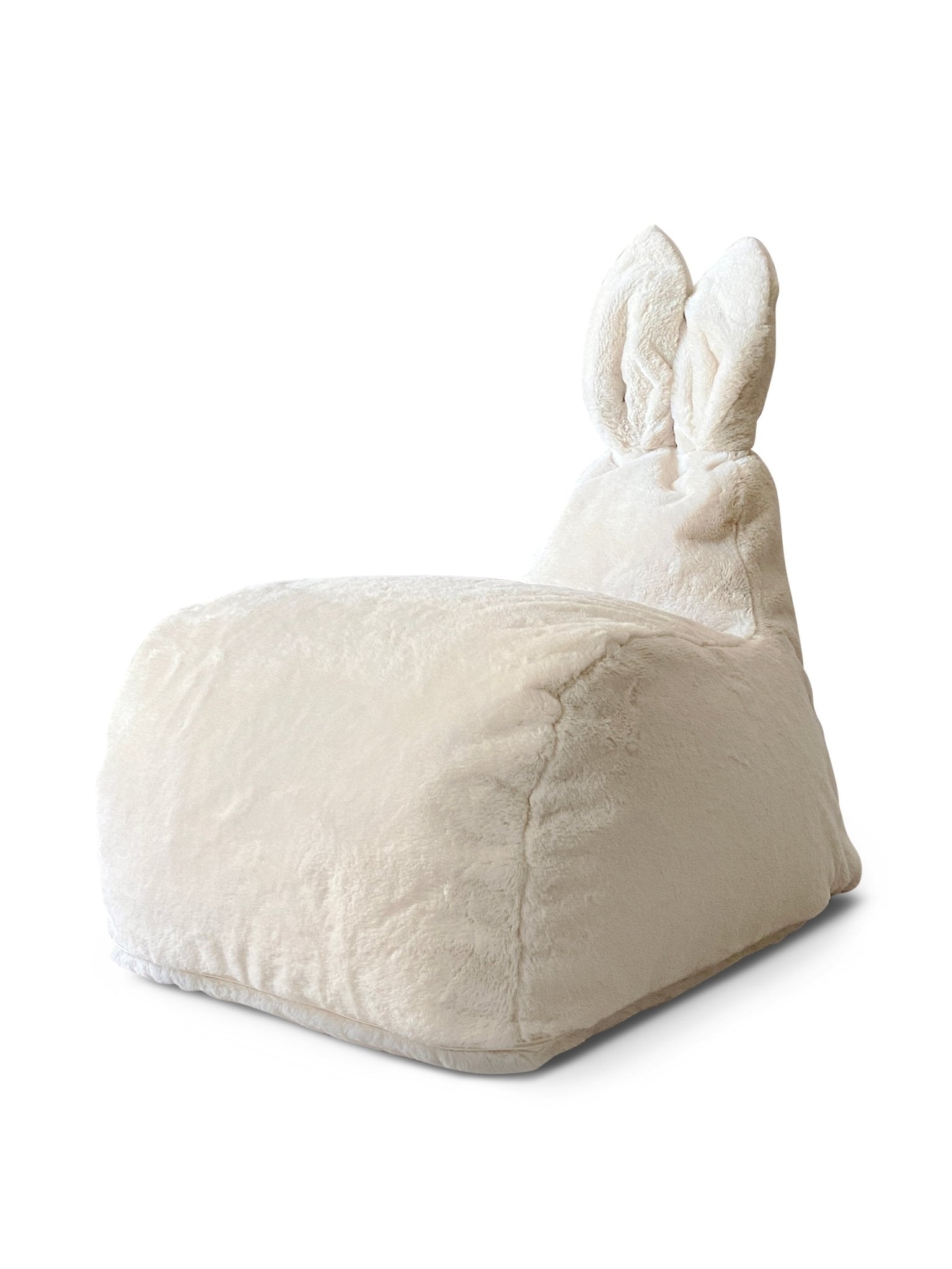 BUNNY S Bean bag, Fur Dark Grey - Scandinavian Stories by Marton