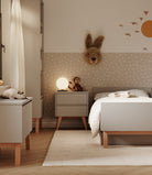 Saga Bed 200x120 cm Grey color - Scandinavian Stories by Marton