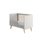 Saga Bed/Cot, 3 growing functions 140 x 70 cm Grey color - Scandinavian Stories by Marton