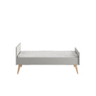 Saga Bed/Cot, 3 growing functions 140 x 70 cm Grey color - Scandinavian Stories by Marton