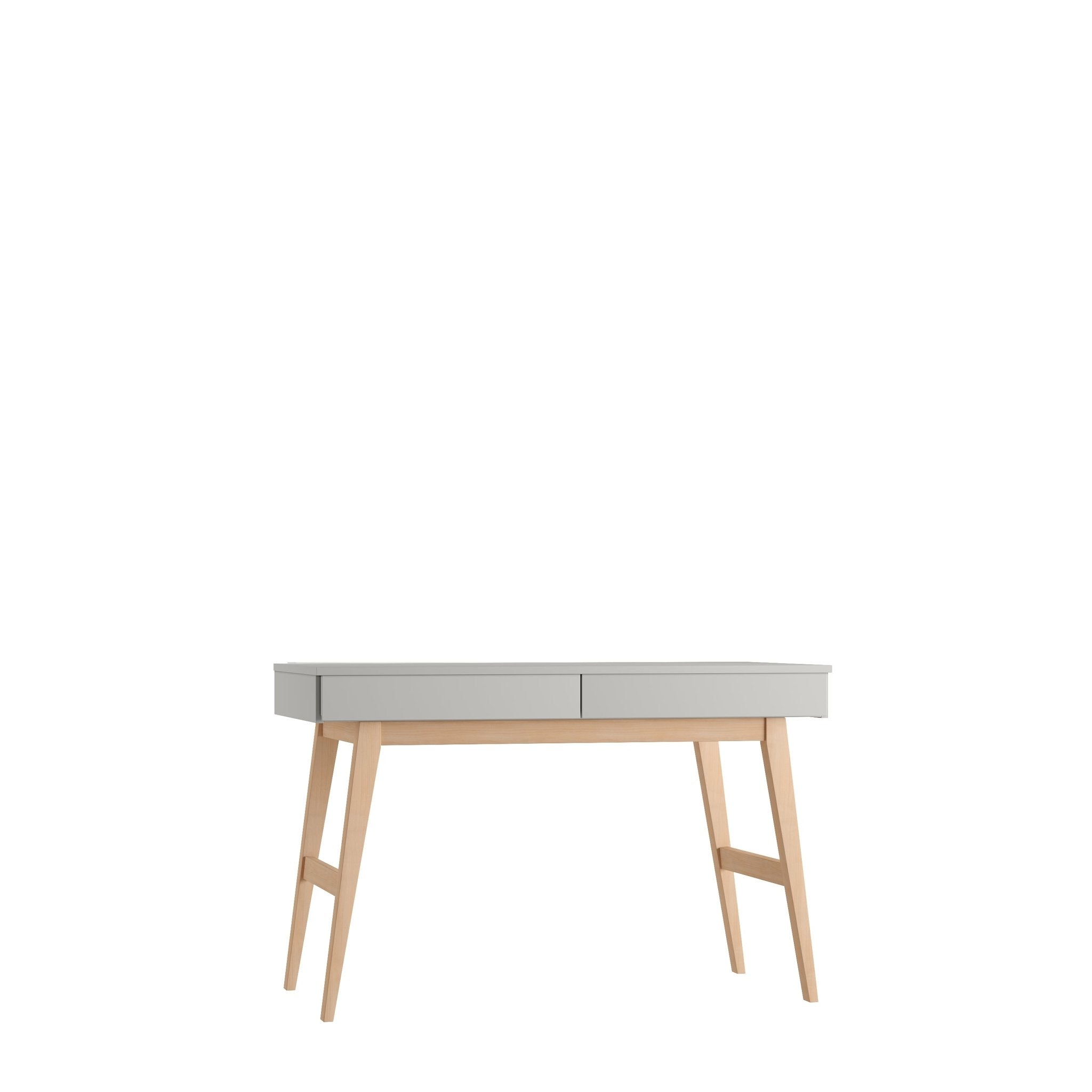 Saga high desk + 2 drawer, Grey color - Scandinavian Stories by Marton