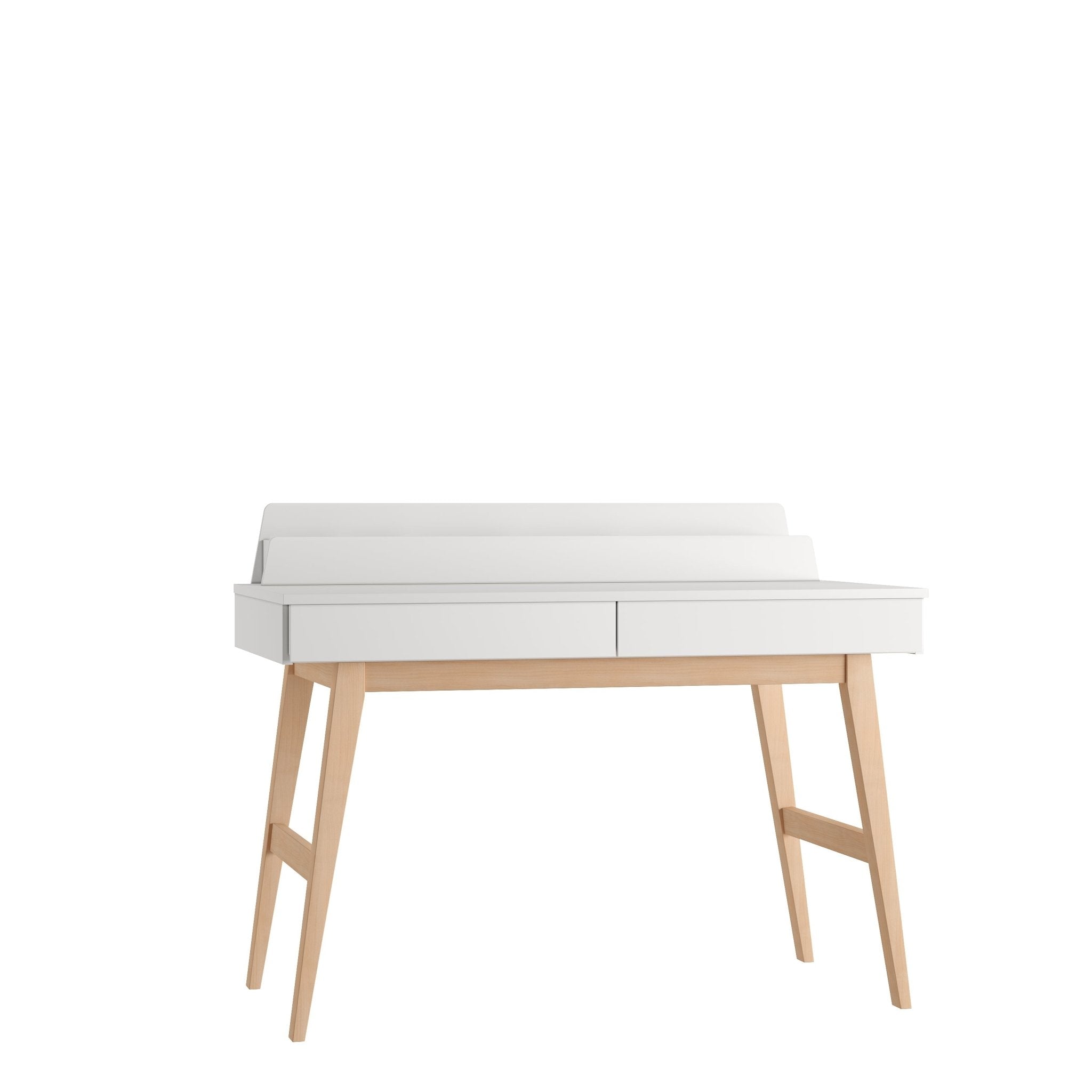 Saga high desk, organizer White color - Scandinavian Stories by Marton