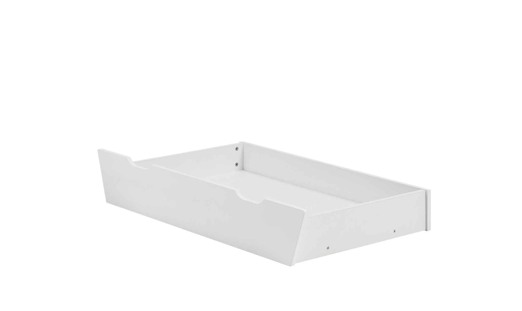 Saga under Bed/Cot drawer, 140 x 70 cm White color - Scandinavian Stories by Marton