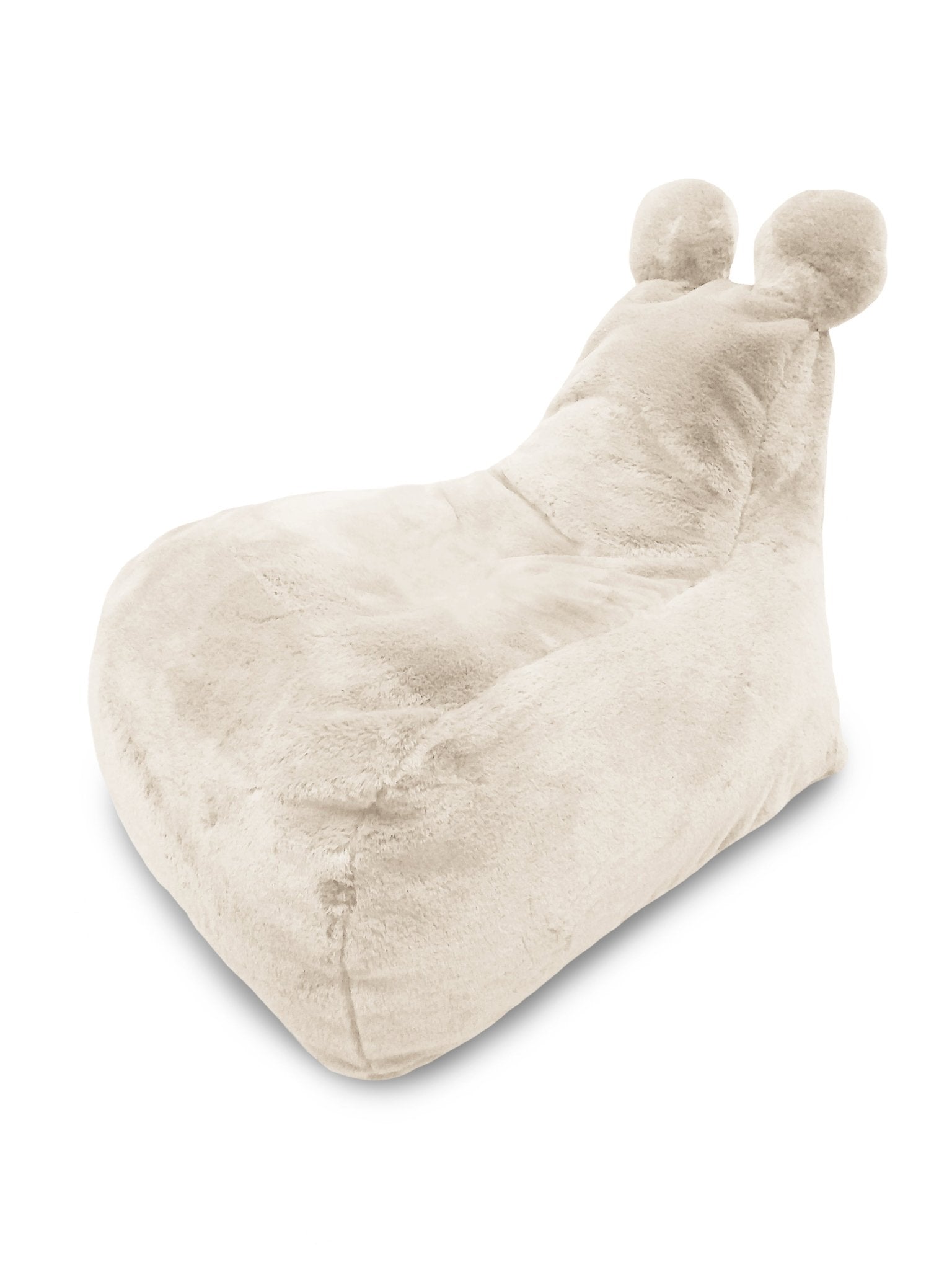 TEDDY S Bean Bag, Fur Beige - Scandinavian Stories by Marton