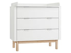 Maja 3-drawers chest White color - Scandinavian Stories by Marton