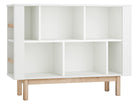 Maja Bookcase low, White color - Scandinavian Stories by Marton