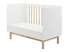 Maja Cot, 2 growing functions 120x 60 cm White color - Scandinavian Stories by Marton