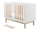 Maja Cot, 2 growing functions 120x 60 cm White color - Scandinavian Stories by Marton